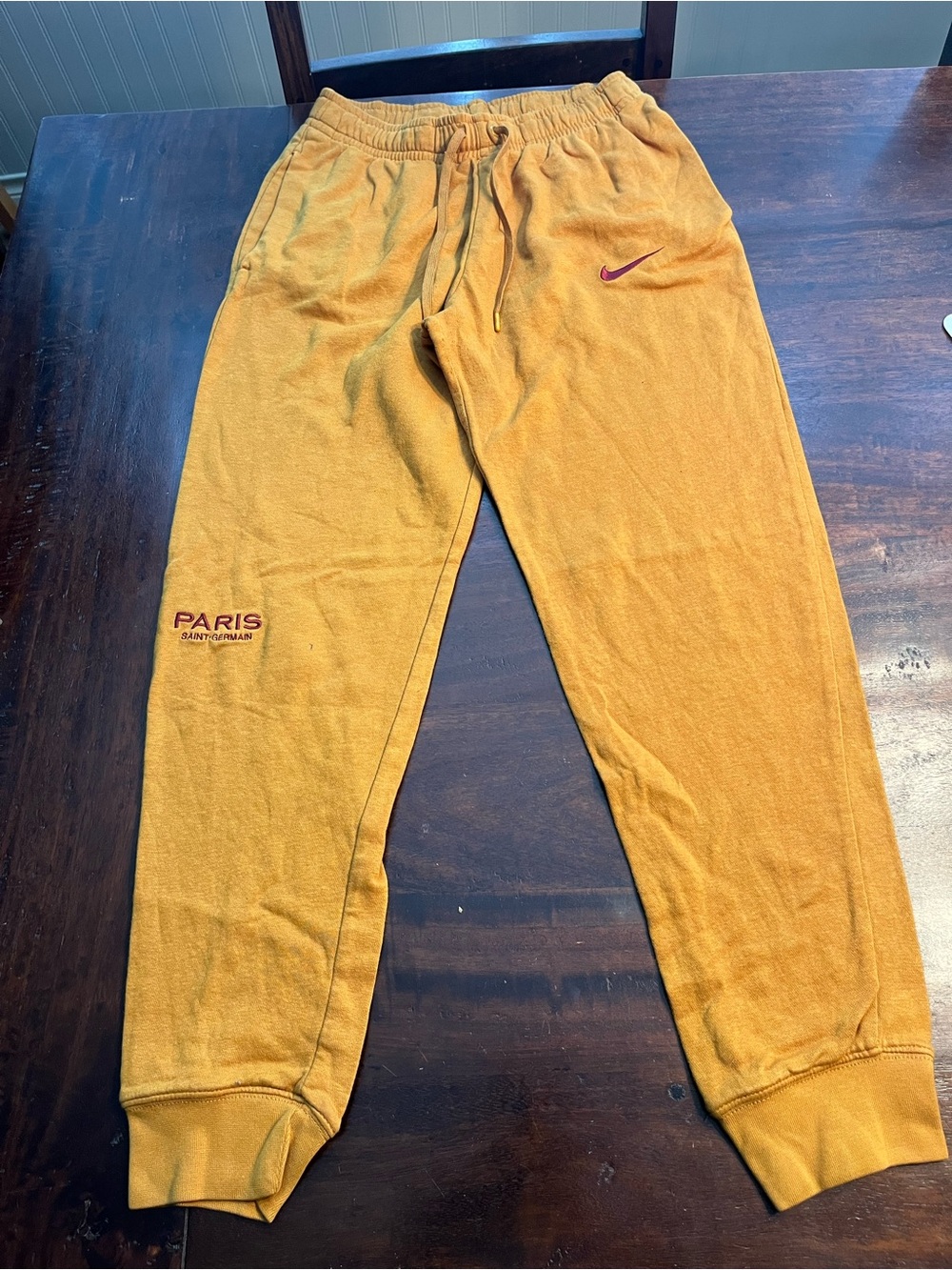 Nike Yellow Paris Swoosh Joggers